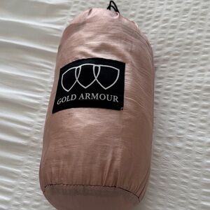 Gold Armour Pink tree hammock in Bag in color rose gold
